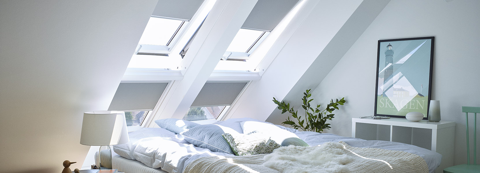 Velux Roof Window Master Bedroom Application