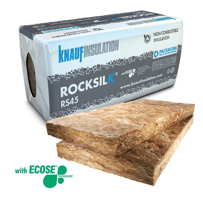 Knauf Insulation Rocksilk RS45 Slab