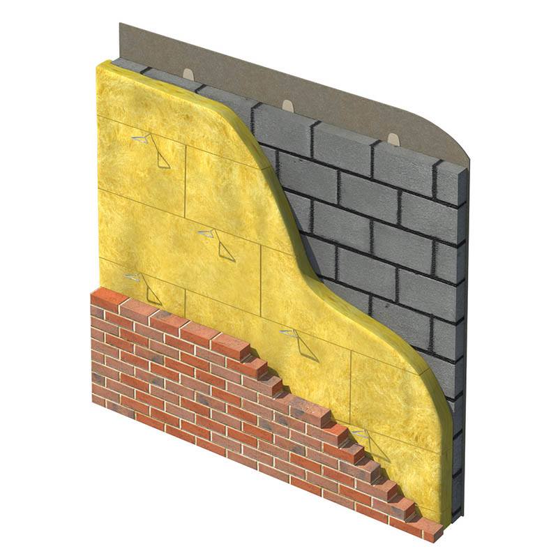 Superglass Superwall 32 Cavity Wall Batt Application