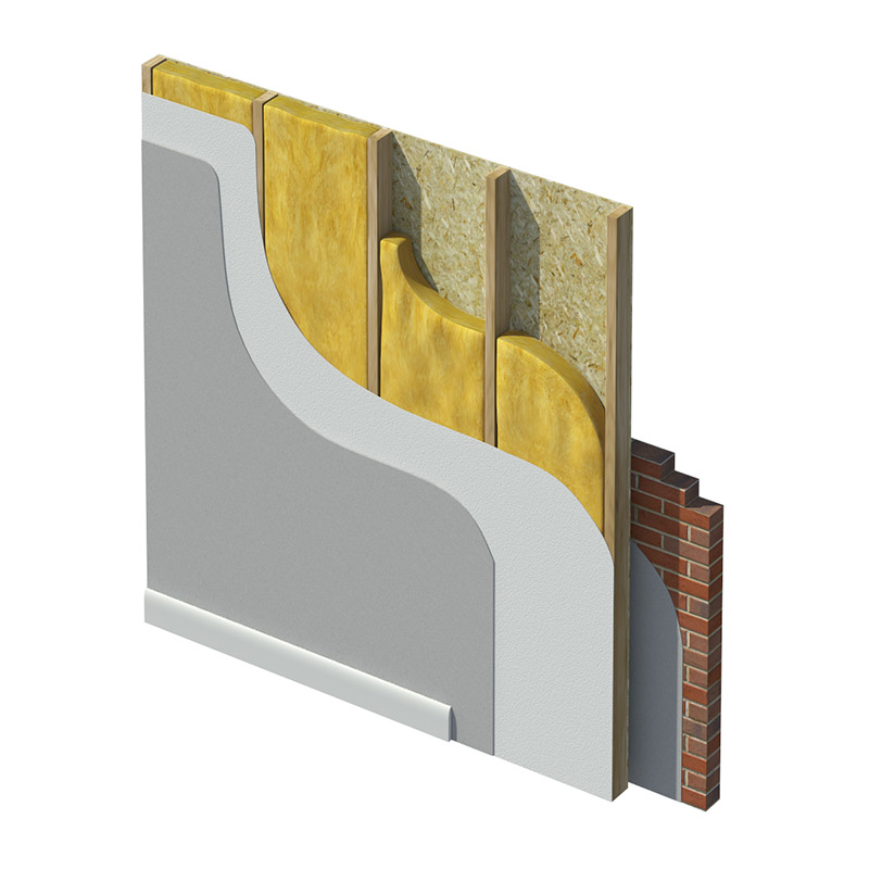 Superglass Timber & Rafter Batt 40 External Wall Application