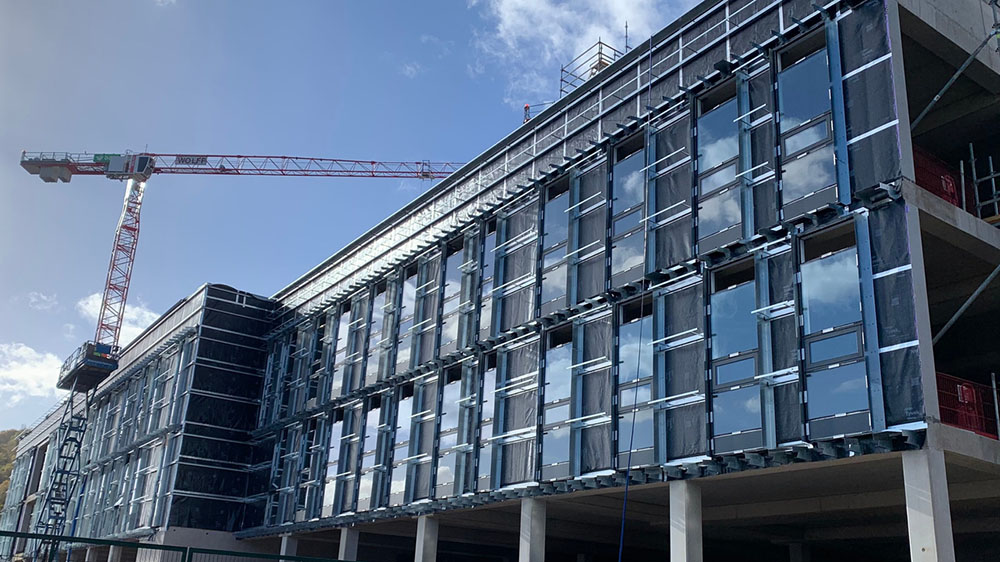 University of South Wales, Calon Building under construction