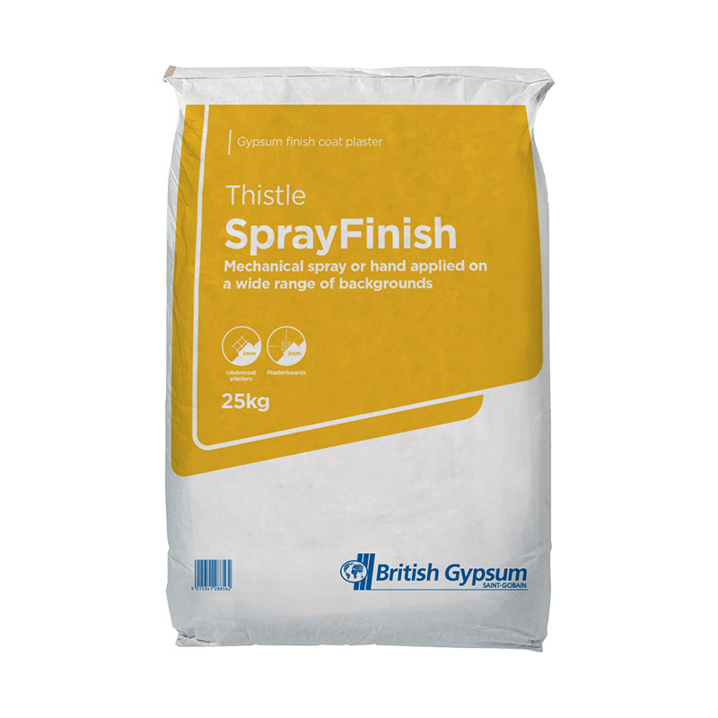 British Gypsum Thistle Sprayfinish