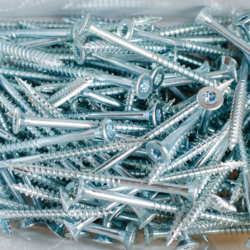 A box of drywall screws