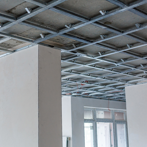 Installation of MF ceiling system