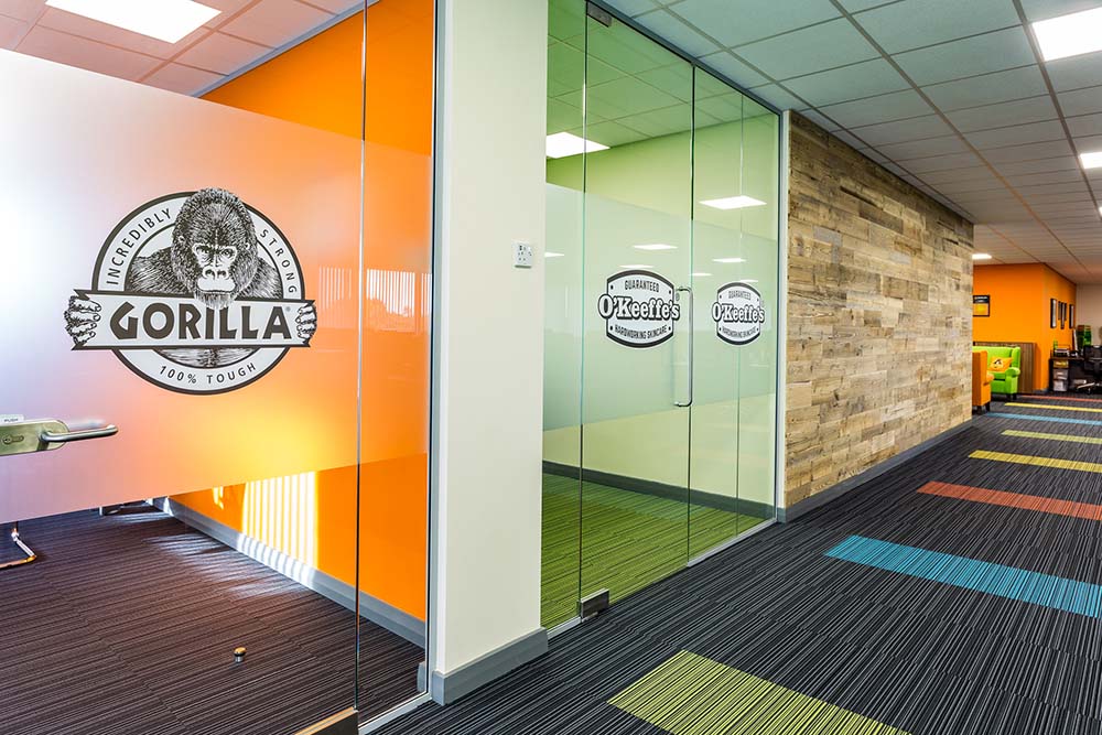 Gorilla Glue Head Office with Longline Partitioning