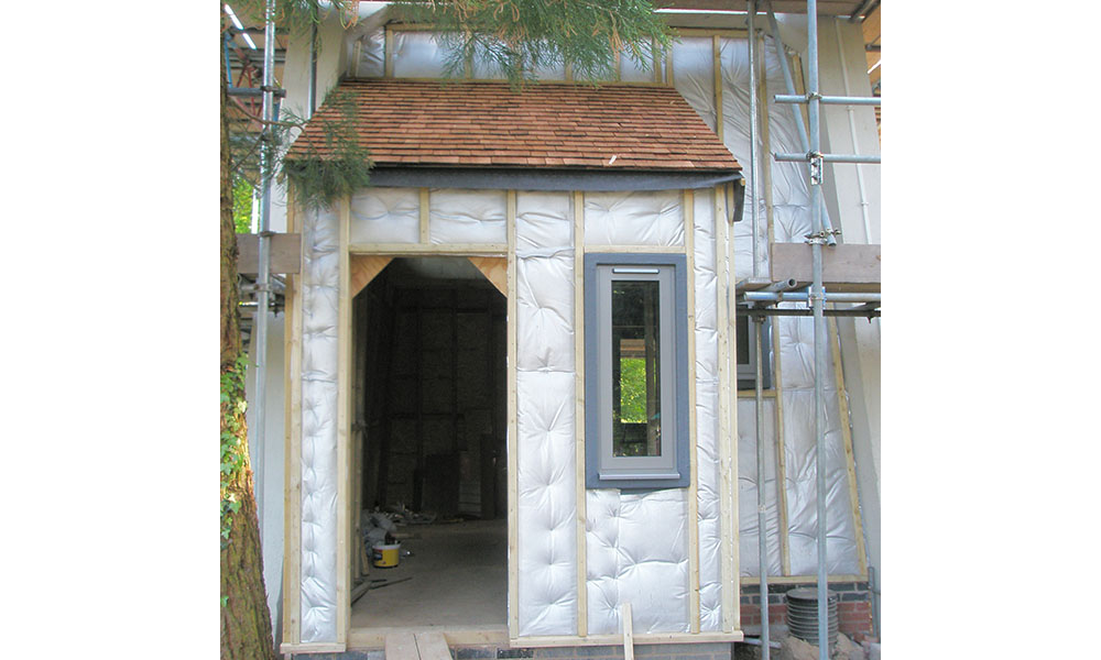 Water Tower Porch With Actis Insulation