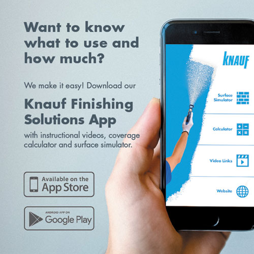 Knauf Finishes App 