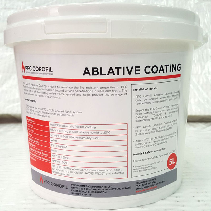 PFC Corofil Ablative Coating Tub