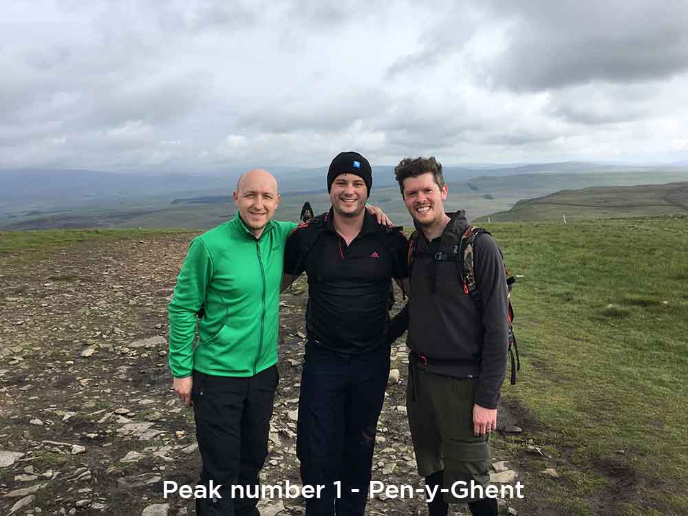 Yorkshire Three Peaks Challenge Pen-Y-Ghent