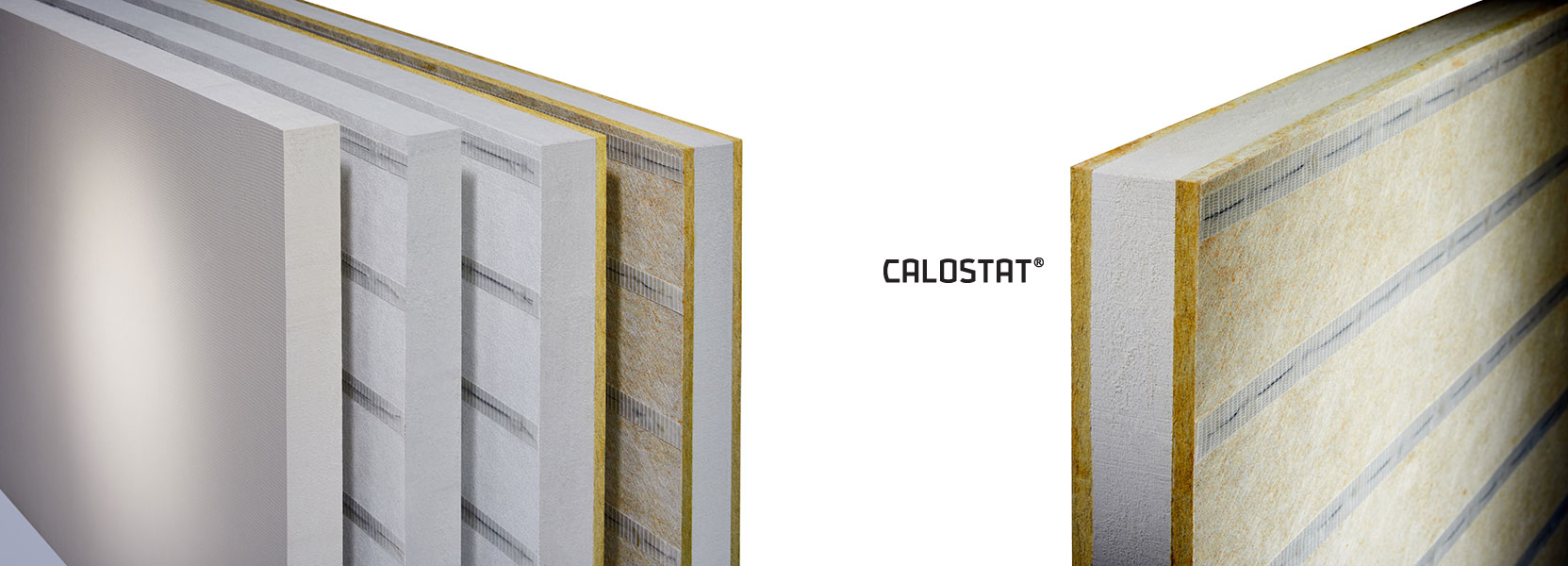 CALOSTAT® Insulation Panel Range and CALOSTAT® Sandwich MW