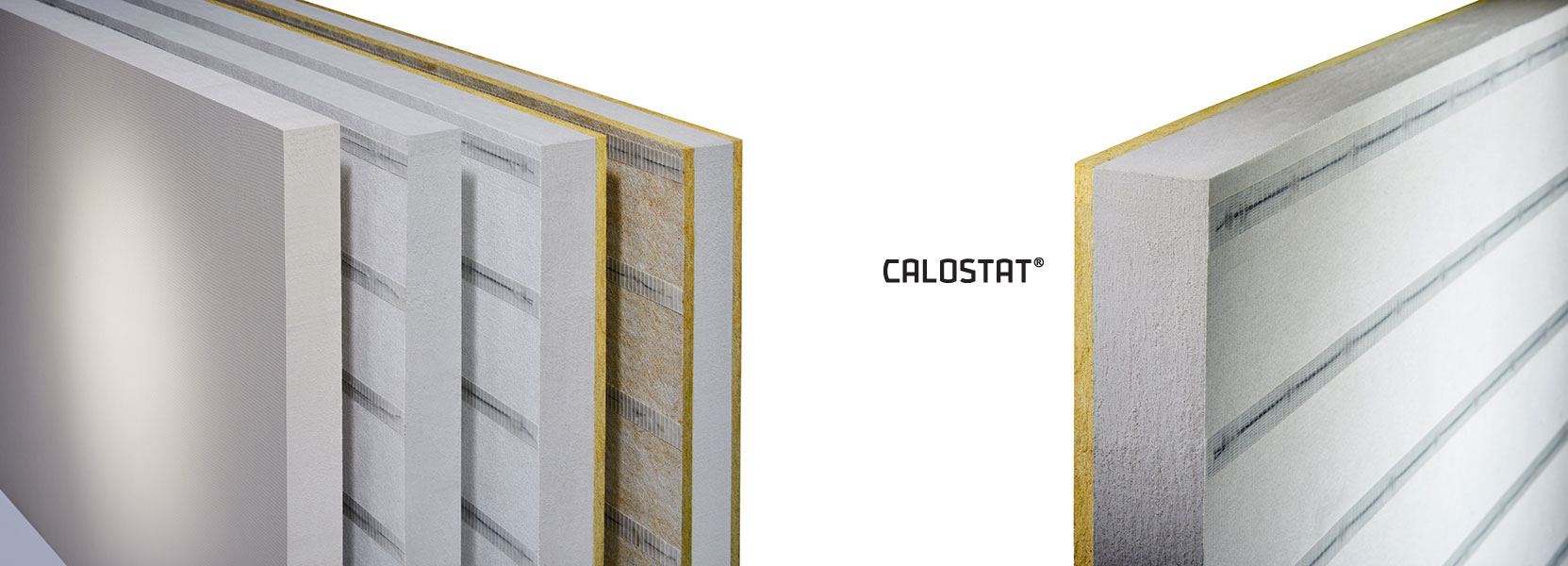 CALOSTAT® Insulation Panel Range and CALOSTAT® Sandwich MW/F