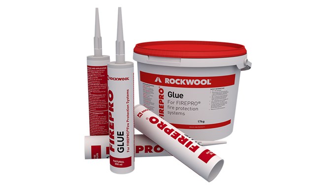 ROCKWOOL FirePro Glue Cartridges and Tub