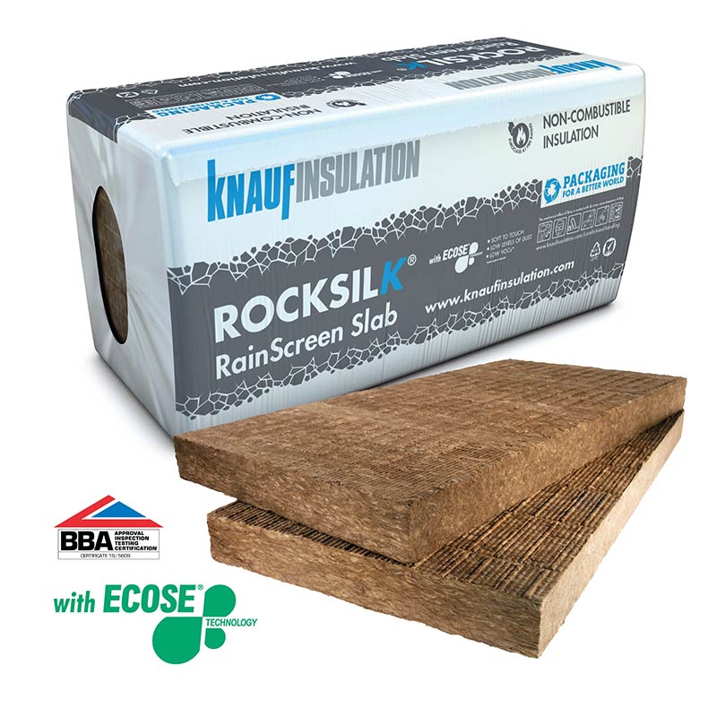 Knauf Insulation Rocksilk Rainscreen Slab Image