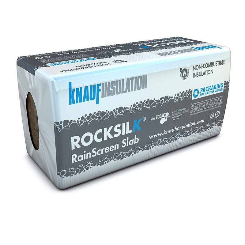 Knauf Insulation Rocksilk Rainscreen Slab
