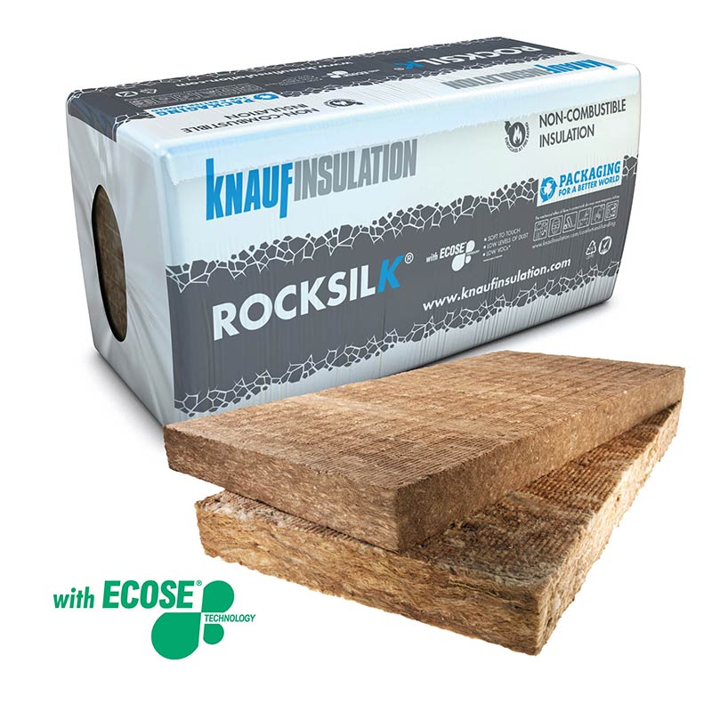 Knauf Insulation Rocksilk RS80 Slab
