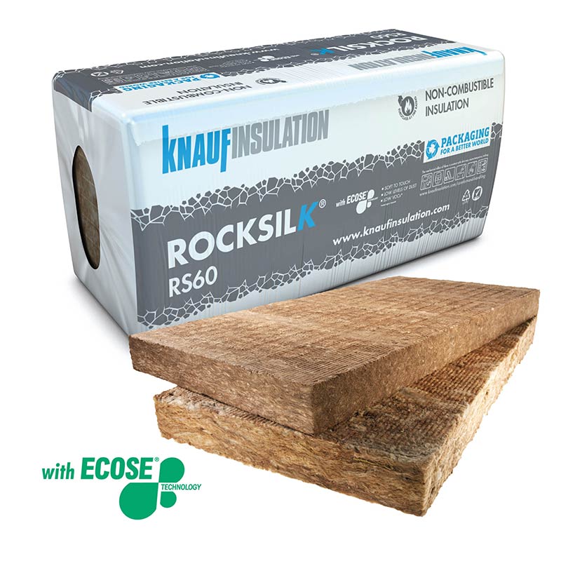 Knauf Insulation Rocksilk RS60 Slab