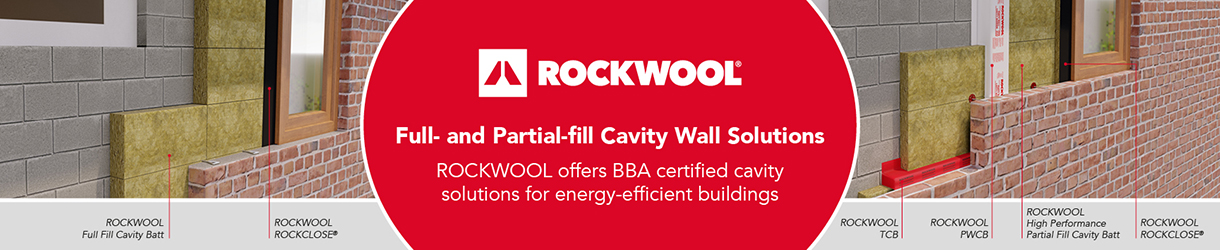 Rockwool Cavity Wall Solutions Banner