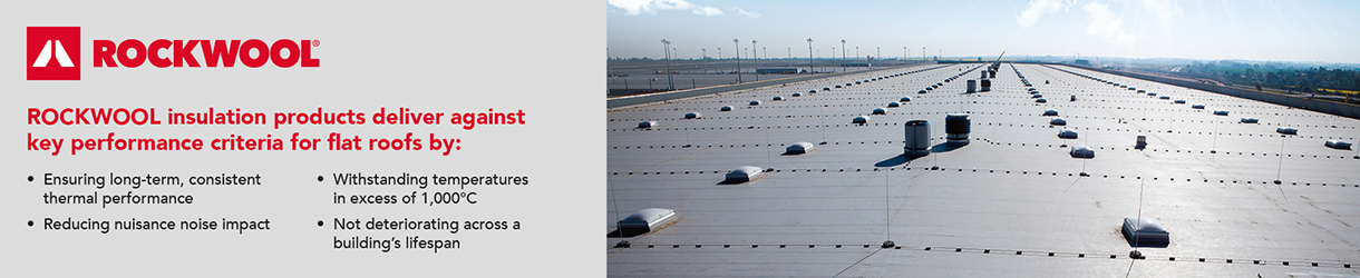 Rockwool Flat Roof solutions banner