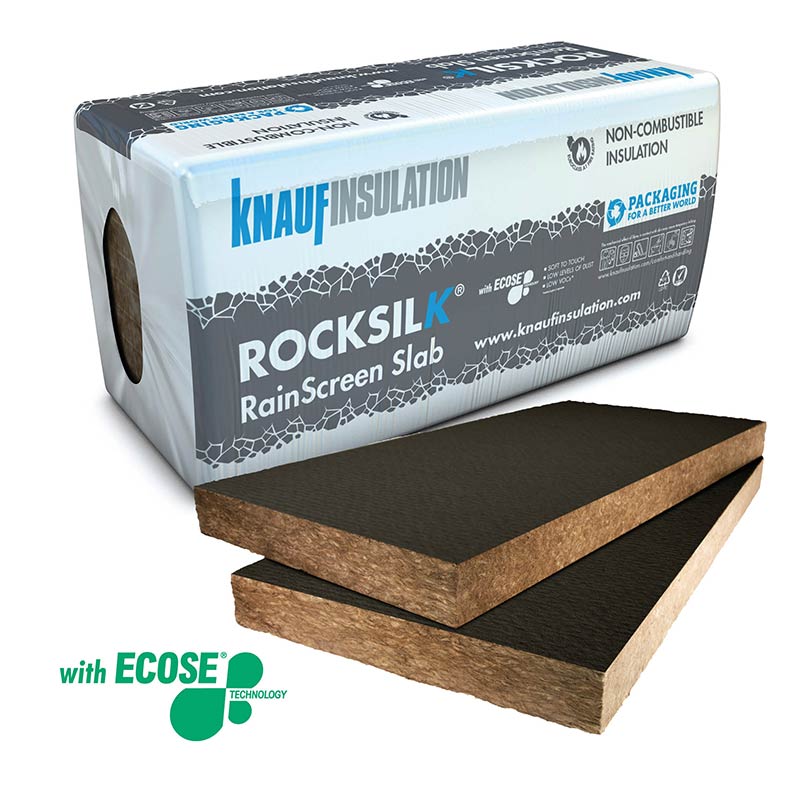 Knauf Insulation Rocksilk Rainscreen BGV Slab