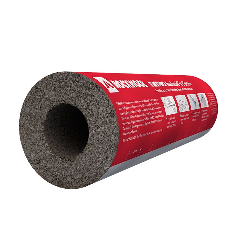 Rockwool Insulated Fire Sleeve