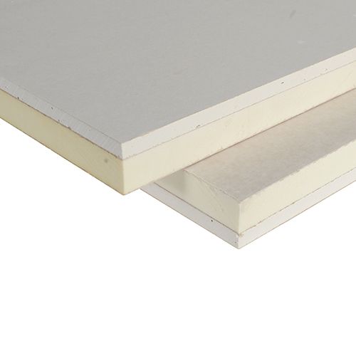 PIR insulated plasterboard Celotex PL4000 Quinn Therm QL Ecotherm Ecoliner 