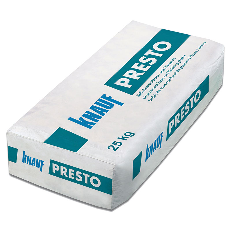 Knauf Presto Render 25kg bag