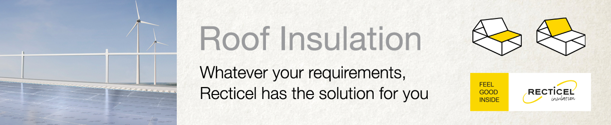 Roof insulation solutions from Recticel