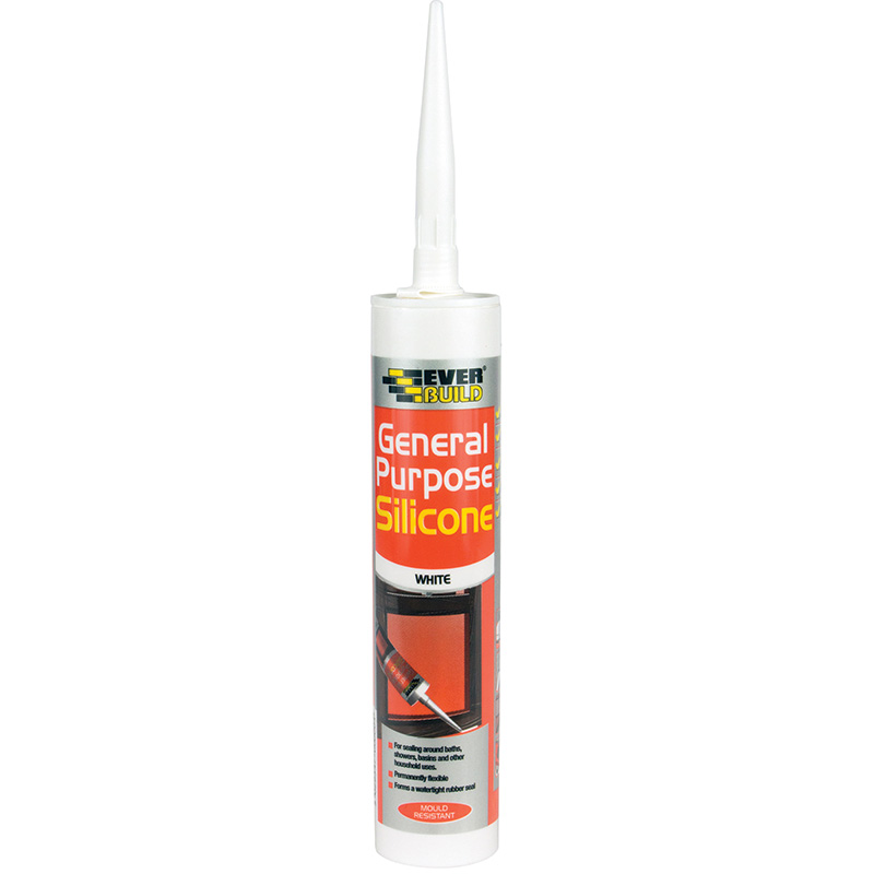 Everbuild General Purpose Silicone C3 White