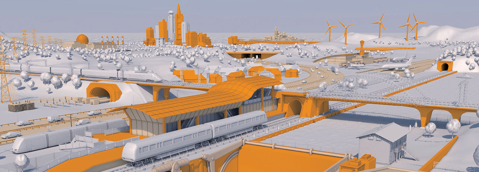 Encon Infrastructure sector illustration