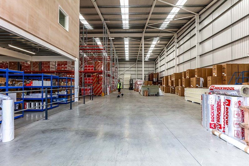 Inside the Oxford Technical Solutions Warehouse