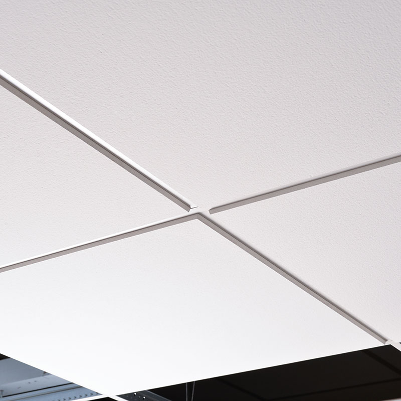 Zentia Plain Ceiling Tiles Microlook 90 15mm Angle