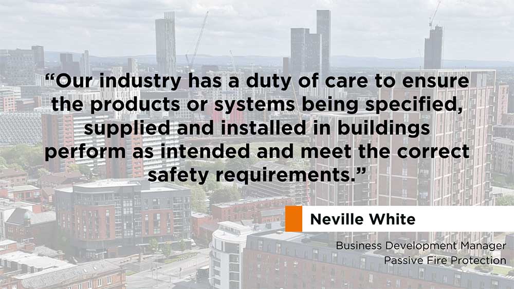 Neville White's comment on the new Building Safety Act