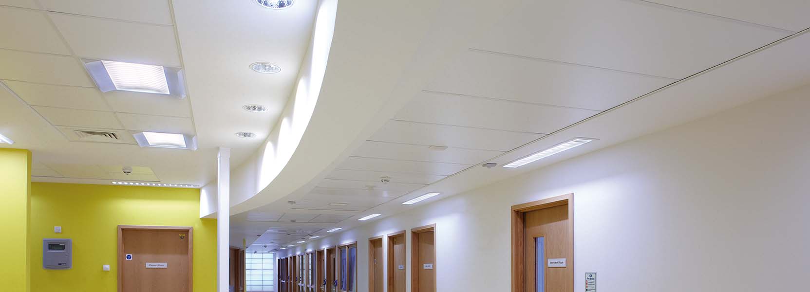 Knauf Corridor 400 - Reception area application