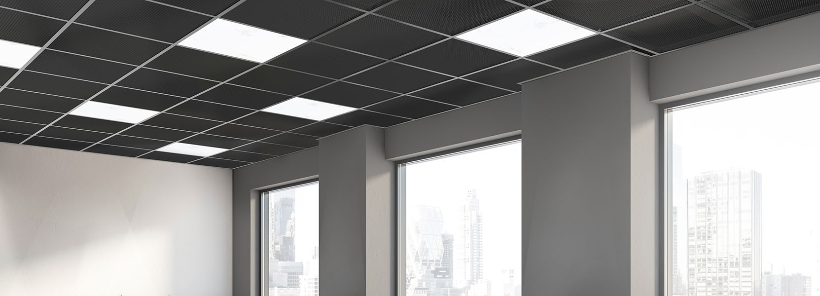 Zentia DecoMesh Black Ceiling