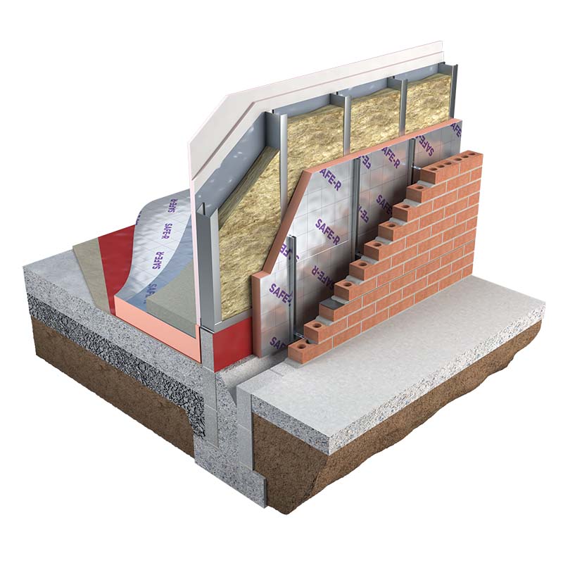 Unilin Insulation Safe-R SR/FB