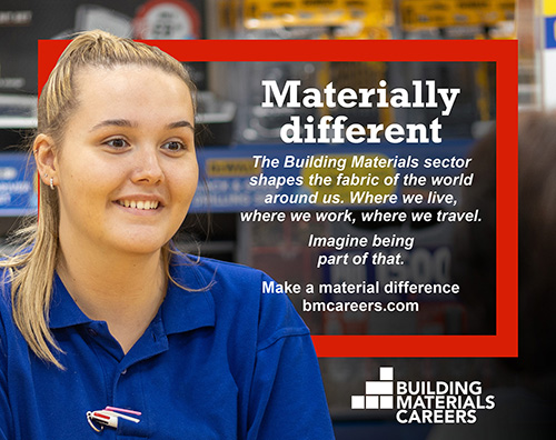 We support the BMF's Building Materials Careers programme