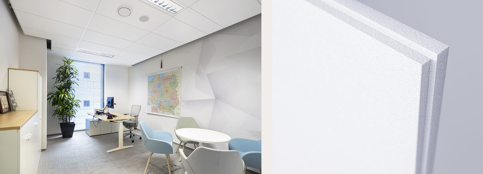 Knauf Ceiling Solutions ADAGIO dB+ Ceiling Tiles
