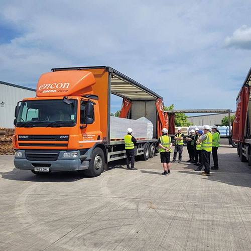 Encon's modern fleet offers reliable delivery