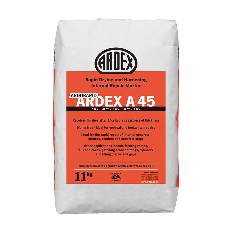 ARDEX A Ardurapid A 45 Internal Repair Mortar