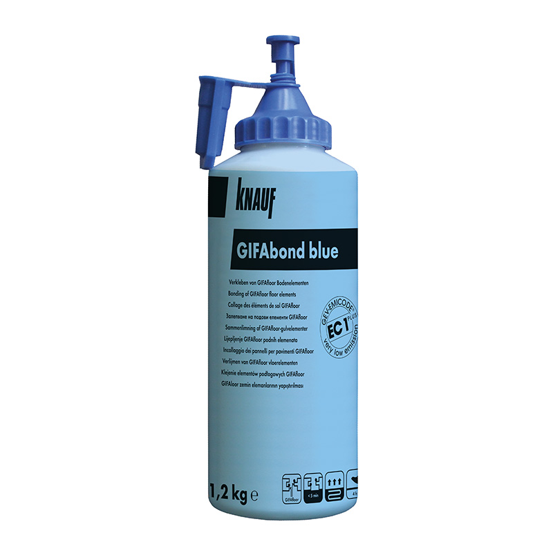 Knauf GIFAbond Blue Flooring Adhesive bottle
