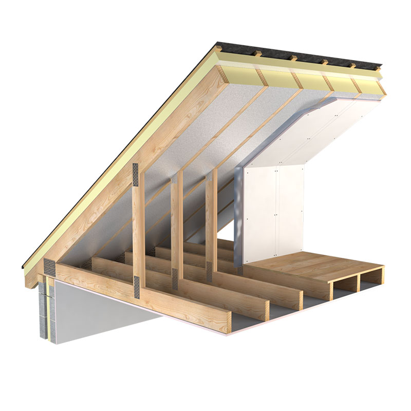 Unilin Insulation ECO Multi Application Board Pitched Roof Application