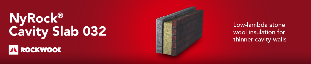 ROCKWOOL NyRock Cavity Slab 032 cavity wall insulation