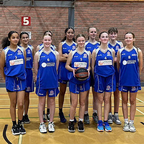 The Encon Arrows Under 16 Girls team
