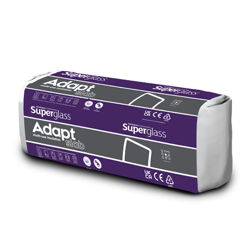 Superglass Adapt Slab 35 is Superglass' most versatile insulation yet