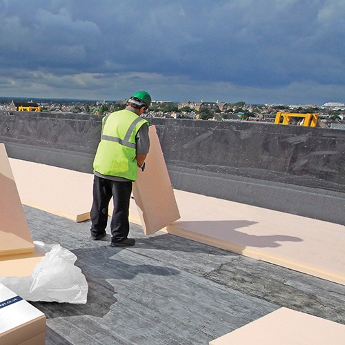 Inverted Roof Insulation