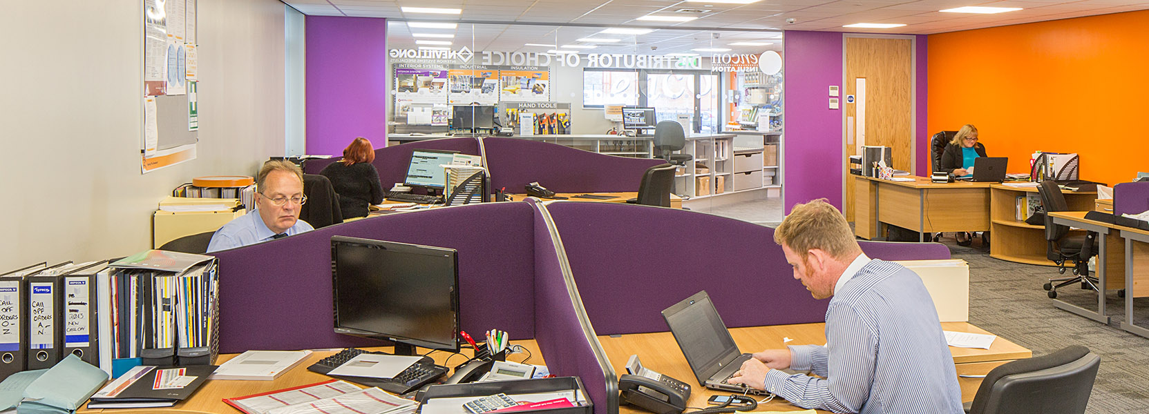  Sales office at Encon Insulation and Nevill Long Fareham