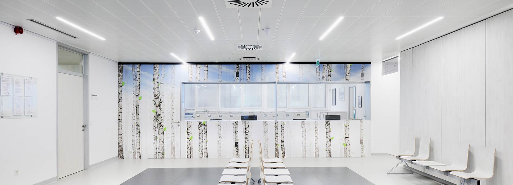 Knauf Armstrong Metal Lay In Health Centre