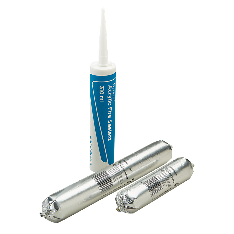 British Gypsum Gyproc Acrylic Fire Sealant Cartridge and Foil