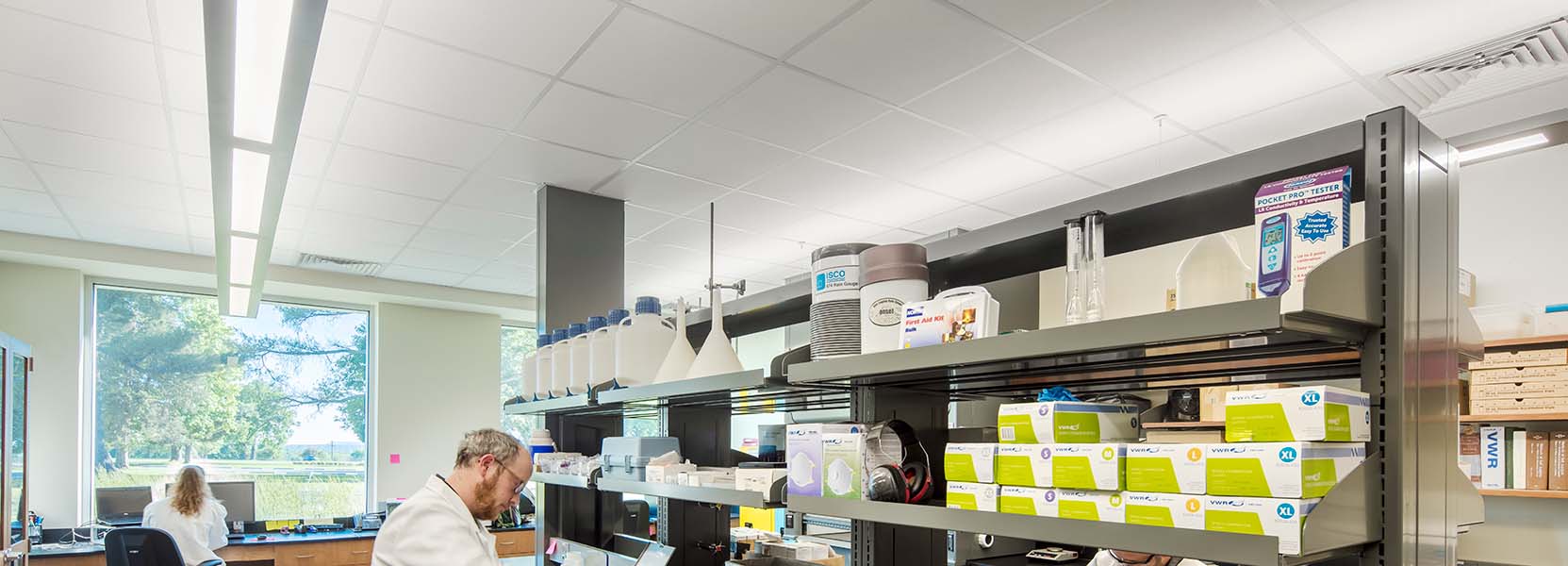 Rockfon Cleanspace Block Pharma Application