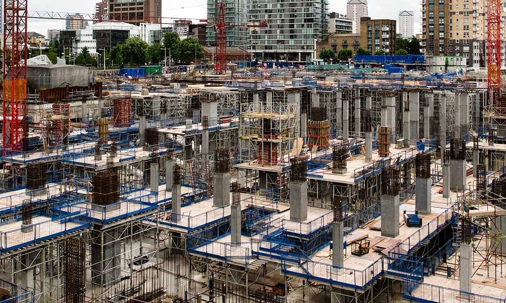 Construction Products - reinforced concrete frame